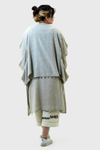 مانتو بلند عبایی اسپرت